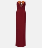 Nensi Dojaka Strapless gown