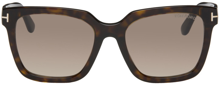 Photo: TOM FORD Brown Selby Sunglasses