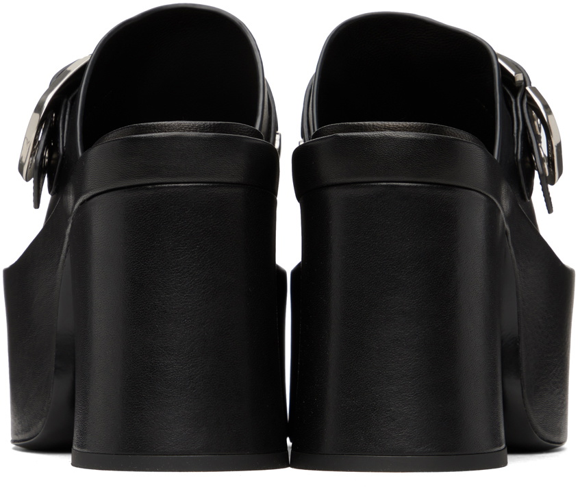 Marc Jacobs Black 'The J Marc' Clogs Marc Jacobs