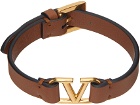 Valentino Garavani Brown VLogo Bracelet
