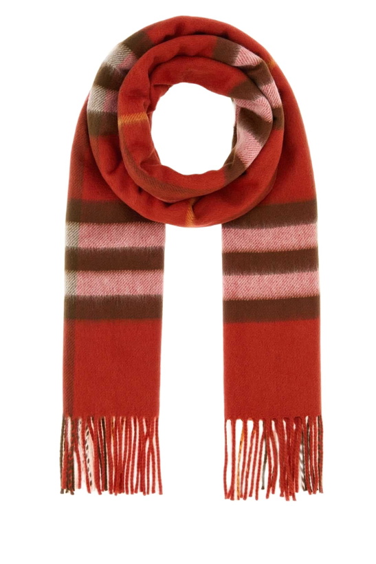 Photo: Burberry Embroidered Cashmere Scarf