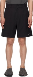 We11done Black Classic Shorts
