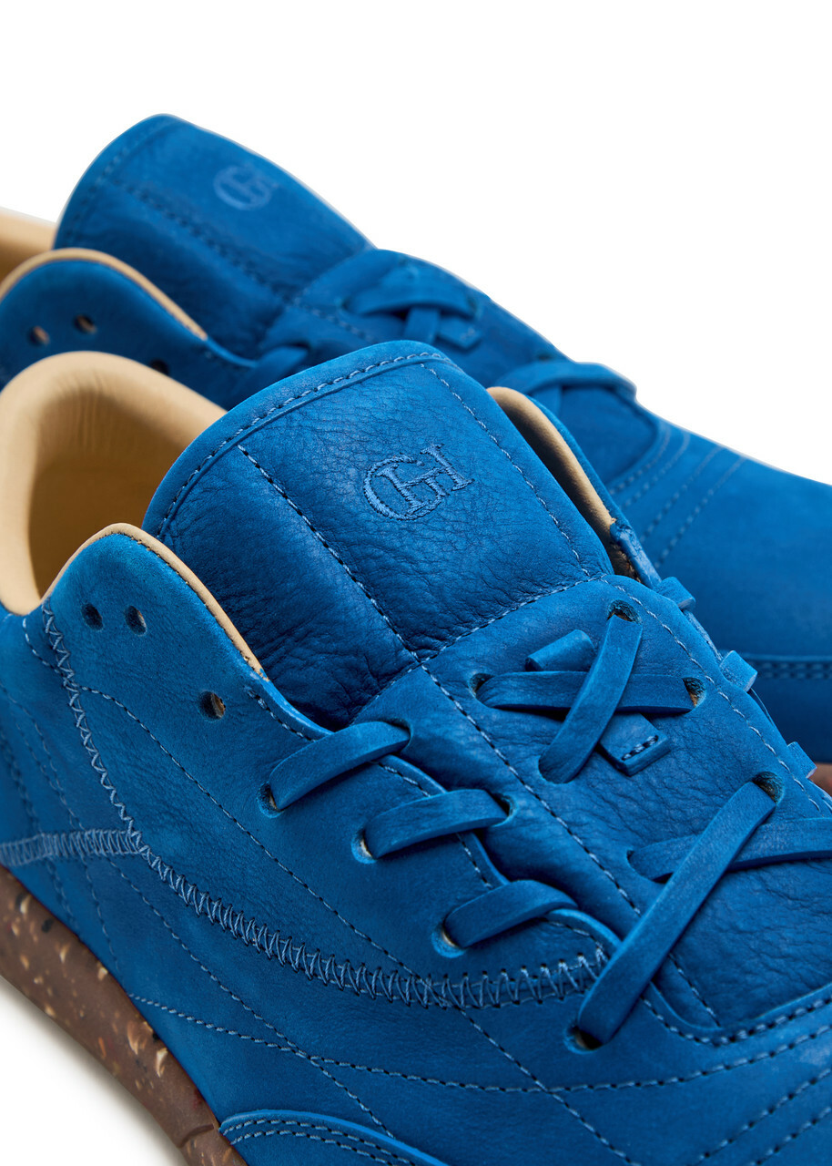 Gabriela Hearst Ohio Speckled Nubuck Sneakers Blue