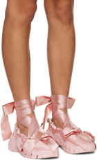 Rombaut Pink Boccaccio II Aura Bows Ballerina Flats