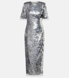Rachel Gilbert Embellished midi dress