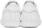 Black Comme des Garçons White Nike Edition Tennis Classic Sneakers