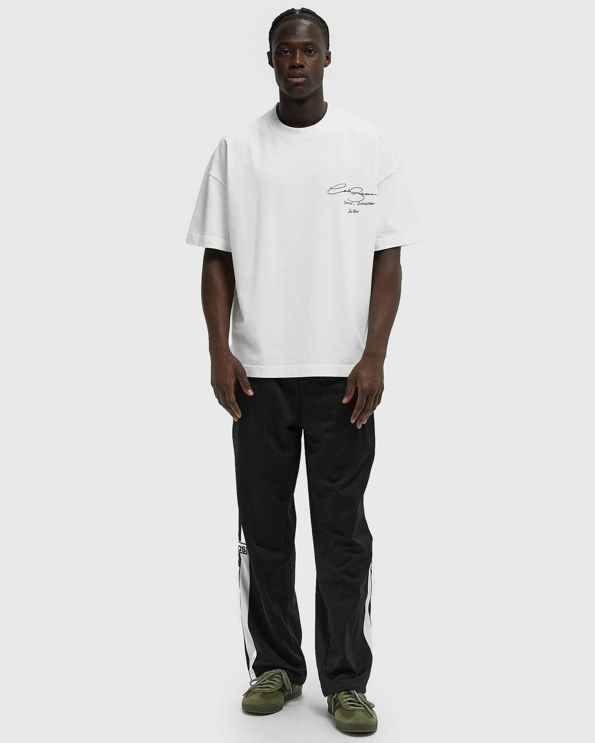 Cole Buxton SIGNATURE T-SHIRT White Mens Shortsleefe