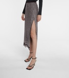 Christopher Kane - Crystal mesh midi skirt