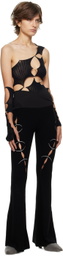 Rui Black Cut Out Bodysuit