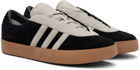Y-3 Black & Gray Gazelle Sneakers