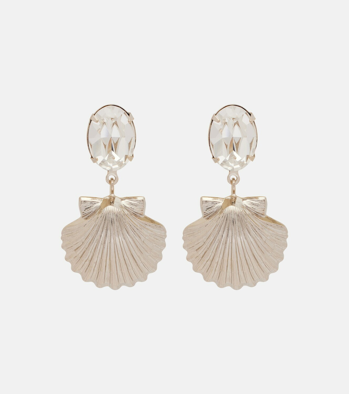 Jennifer Behr Capesante embellished drop earrings