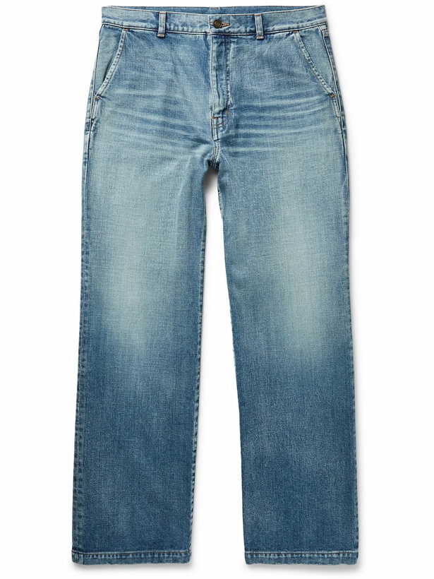 Photo: SAINT LAURENT - Serge Straight-Leg Jeans - Blue