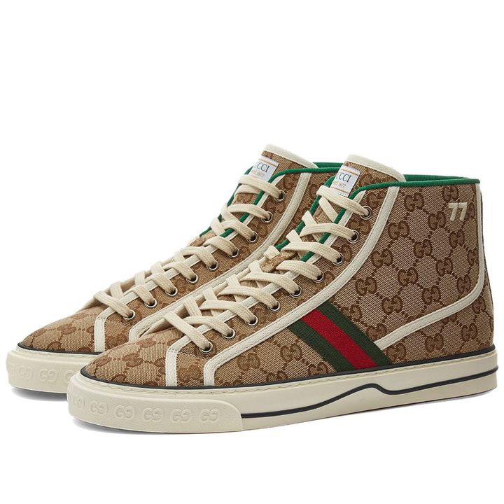 Photo: Gucci GG Tennis High 1977 Sneaker