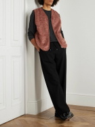 A Kind Of Guise - Valur Brushed Virgin Wool-Blend Gilet - Brown