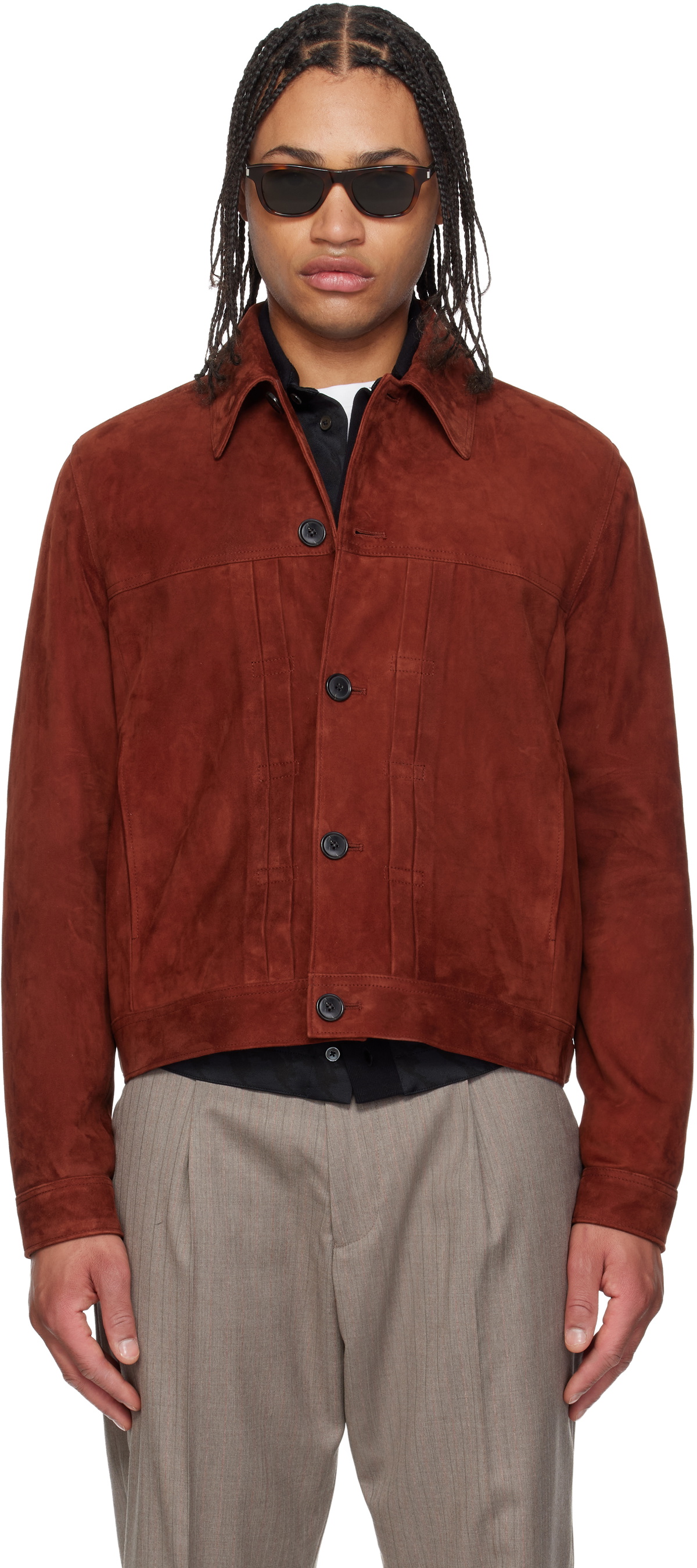 Paul Smith Blue Jacquard Hawaiian Moon Bomber Jacket Paul Smith