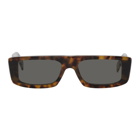 RETROSUPERFUTURE Brown and Off-White Issimo Sunglasses