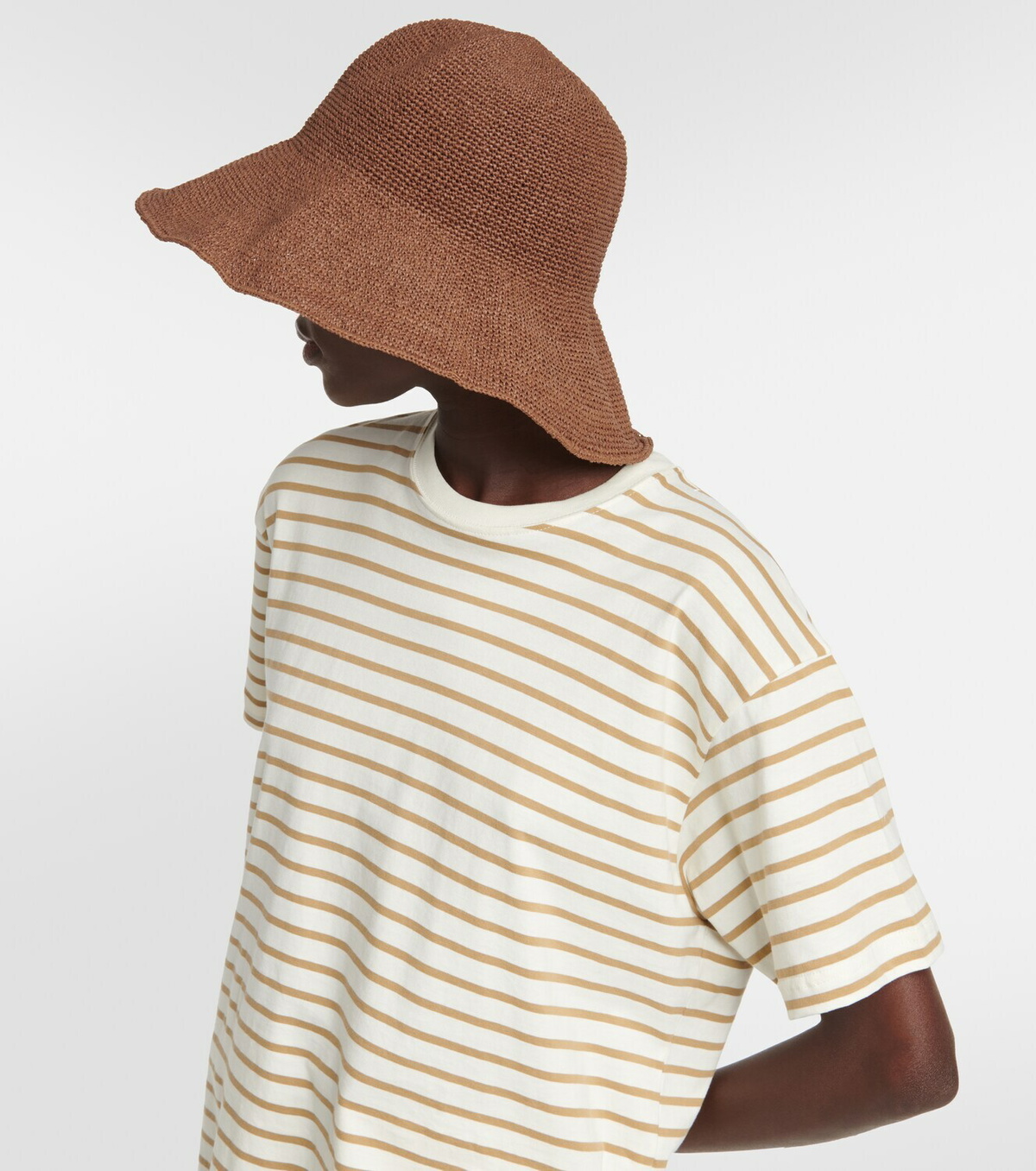 Toteme Woven straw sun hat Toteme
