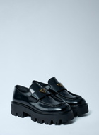 Prada Brushed Leather Loafers