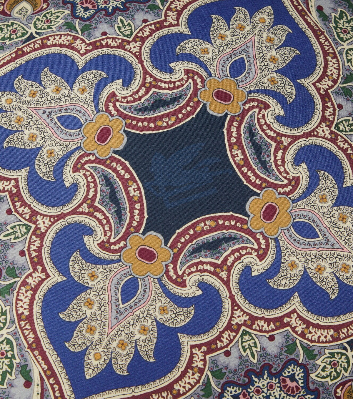 Etro Printed cotton cushion