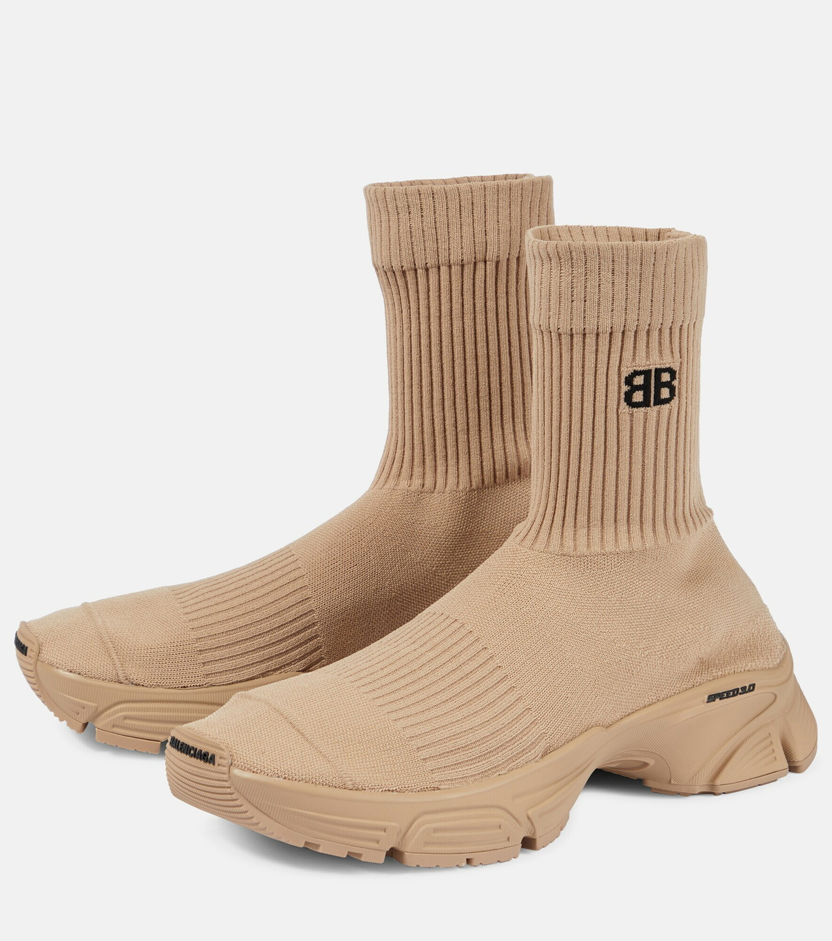 Mens Balenciaga speed 3.0 Mens Balenciaga Speed 3.0 Ribbed Knit Size | Mercari main image 2