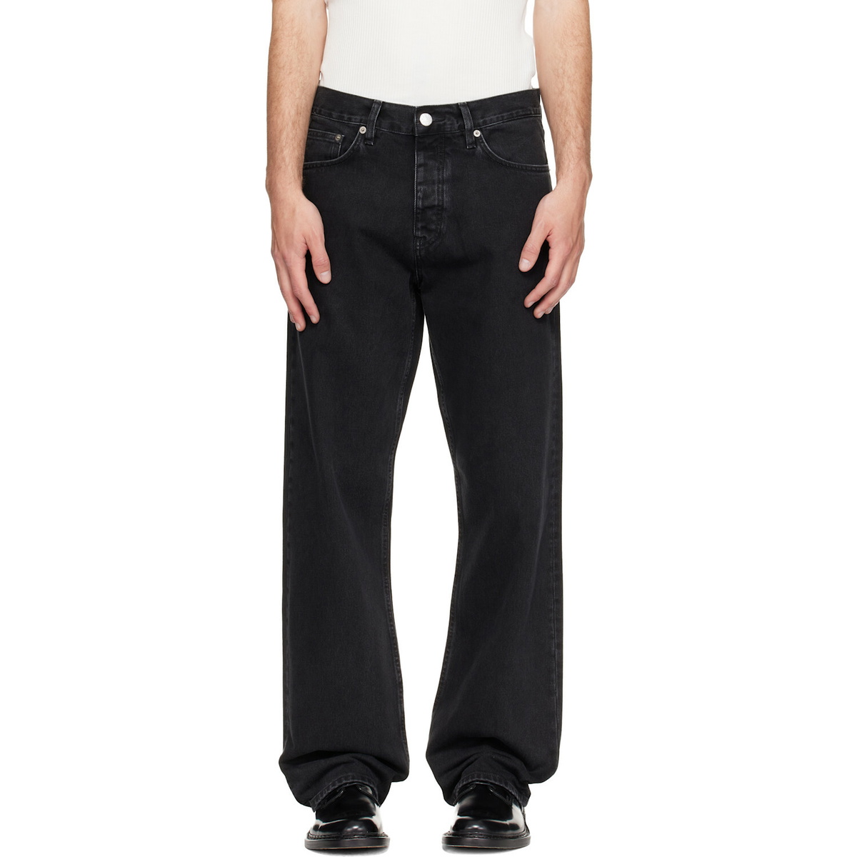 Sunflower Black Loose Jeans