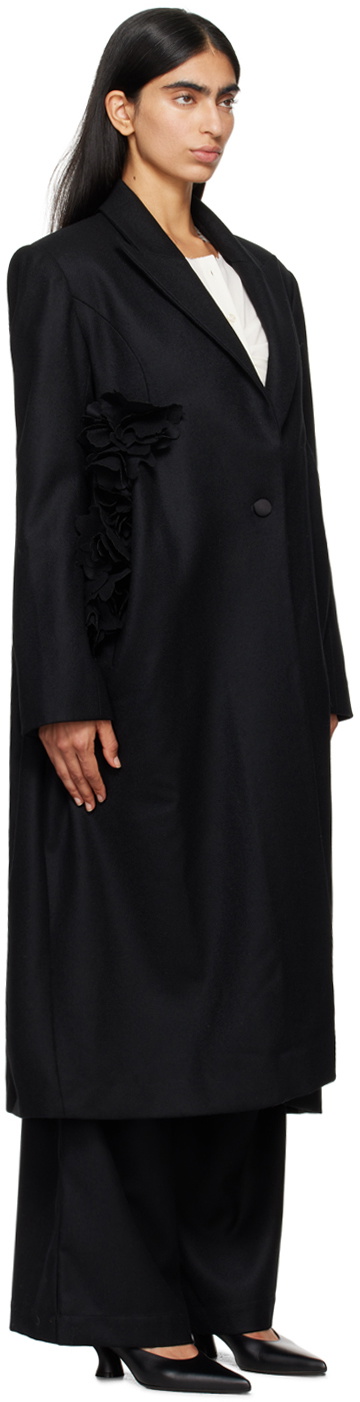 Kika Vargas Black Maryna Coat