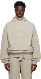 Fear of God ESSENTIALS Gray Layered Hoodie