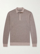 N.PEAL - Cashmere and Silk-Blend Shirt - Brown