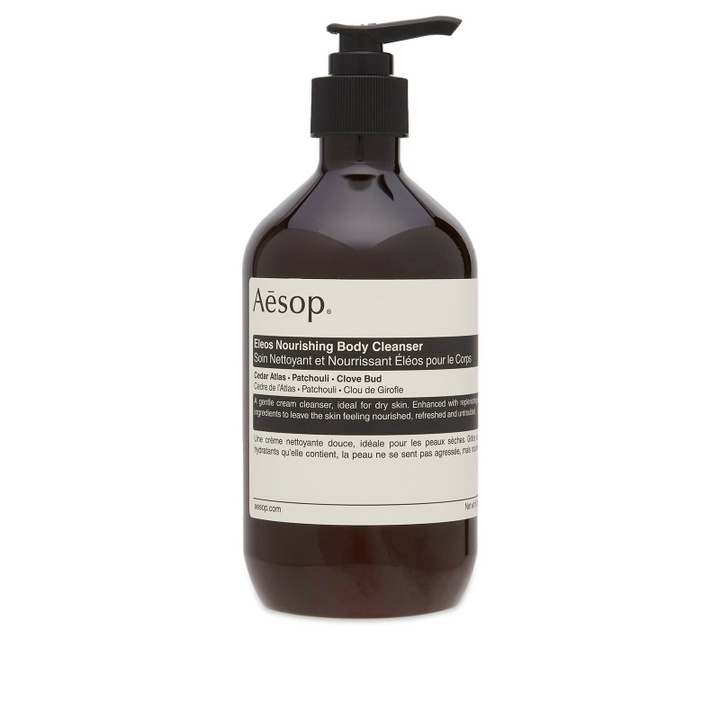 Photo: Aesop Eleos Nourishing Body Cleanser 