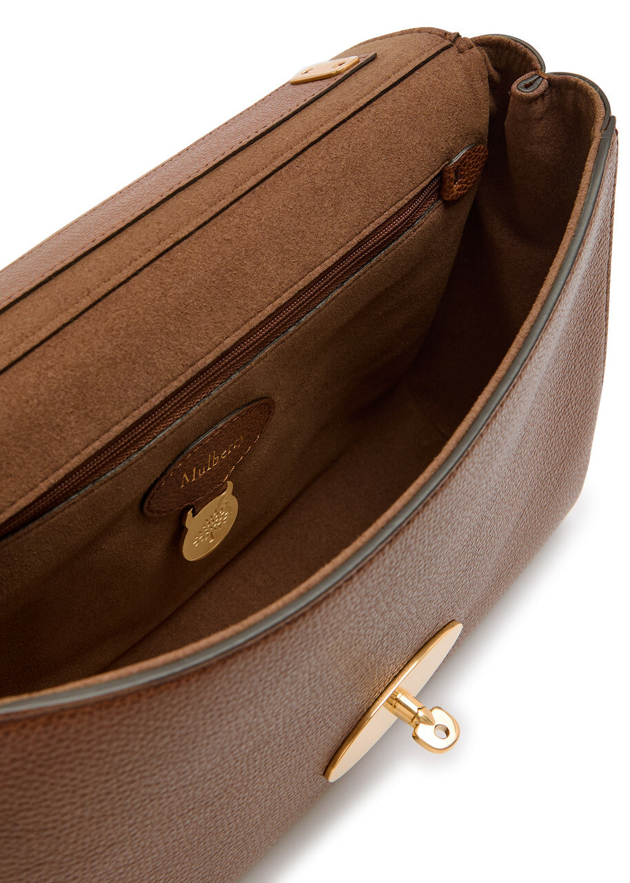 Mulberry Lily Medium Grained Leather Shoulder bag - Tan - One Size