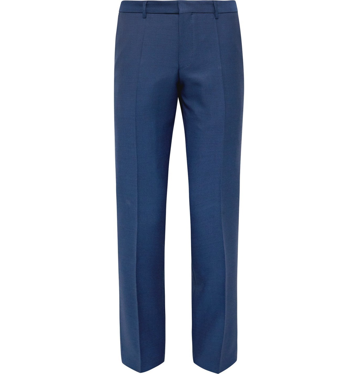 Navy suit pants in virgin wool