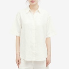 Samsøe Samsøe Women's Salarika Linen Shirt in Pristine