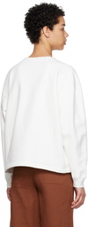 Bode White Tommy Sweatshirt