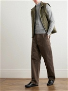 Peter Millar - Excursionist Flex Wool-Blend Half-Zip Sweater - Gray