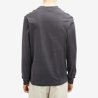 Klättermusen Men's Long Sleeve Root Logo T-Shirt in Raven