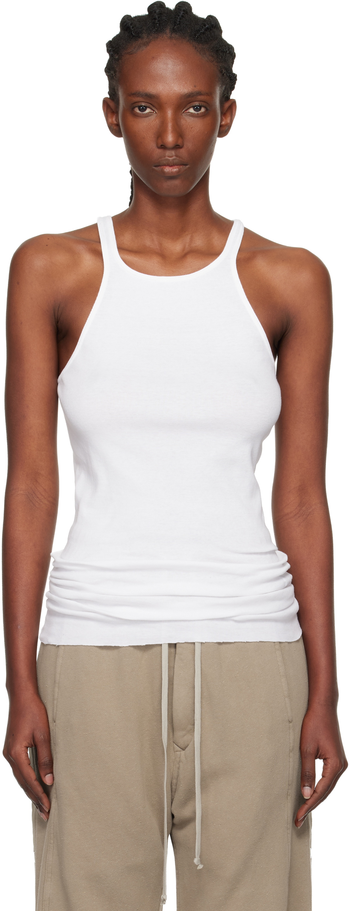 Rick Owens DRKSHDW Off-White Concordians Racer Back Tank Top