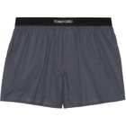 TOM FORD Gray Cotton Boxers