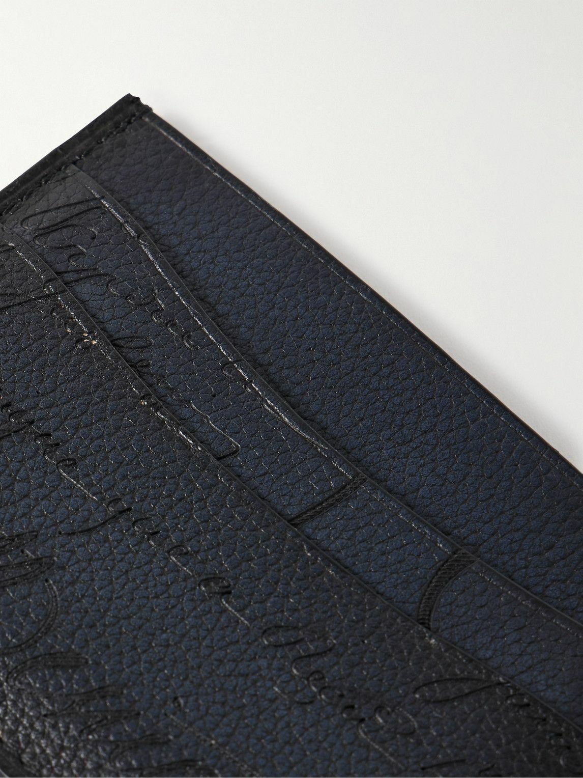 Berluti - Bambou Scritto Venezia Softy Full-Grain Leather Cardholder
