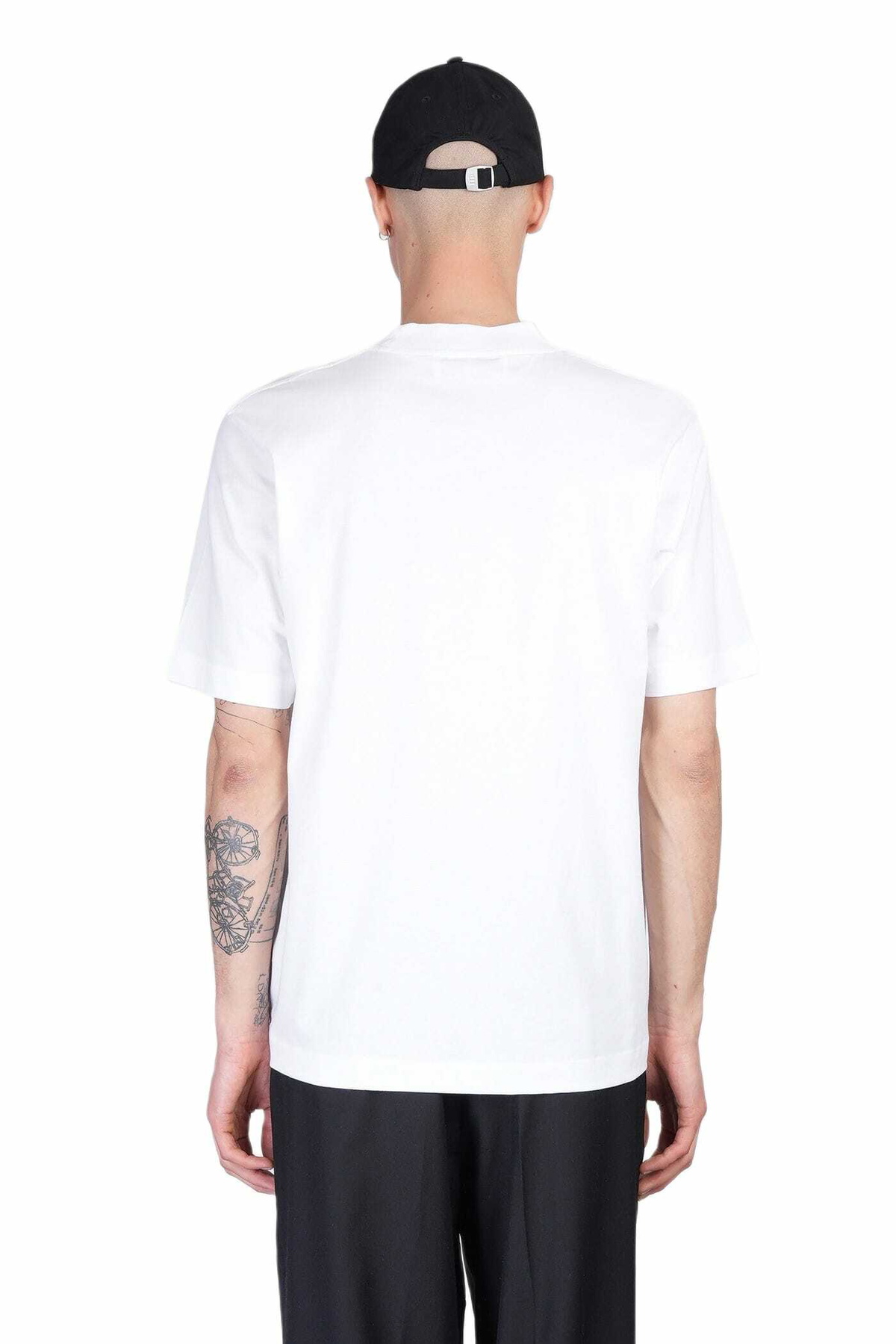 Études T-shirt In White Cotton