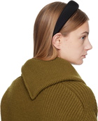 Sophie Buhai Black Classic Puffy Headband