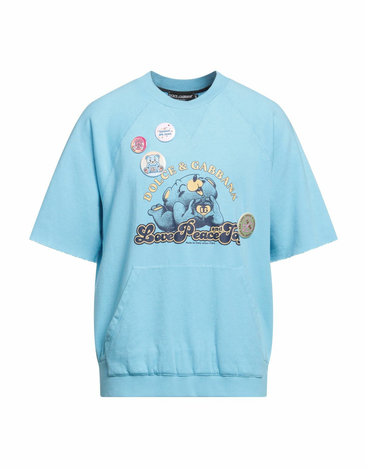 Dolce & gabbana Mens Sweatshirt Sky in Blue