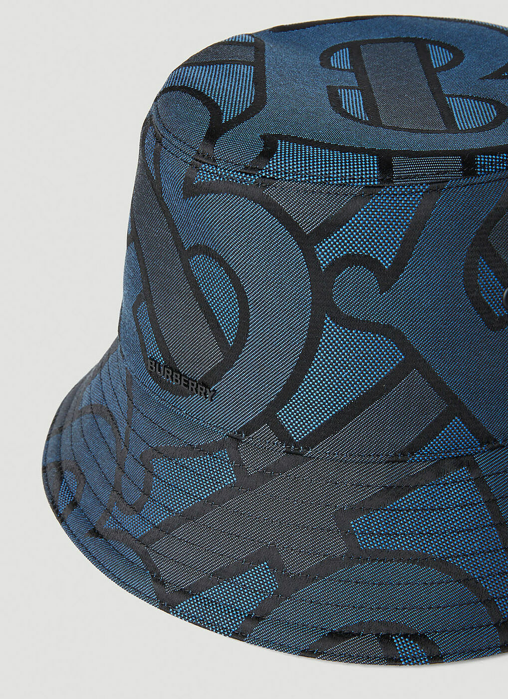 Burberry - TB Monogram Bucket Hat in Navy Burberry