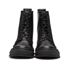 Viron Black Apple Leather 1992 Boots