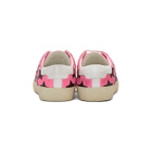 Saint Laurent Pink Suede Court Classic SL/06 Sneakers