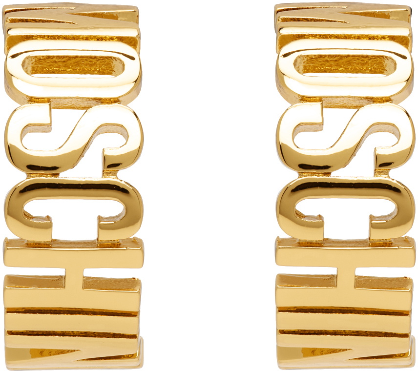 Moschino Gold Earrings Women