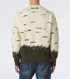 Junya Watanabe Intarsia wool sweater