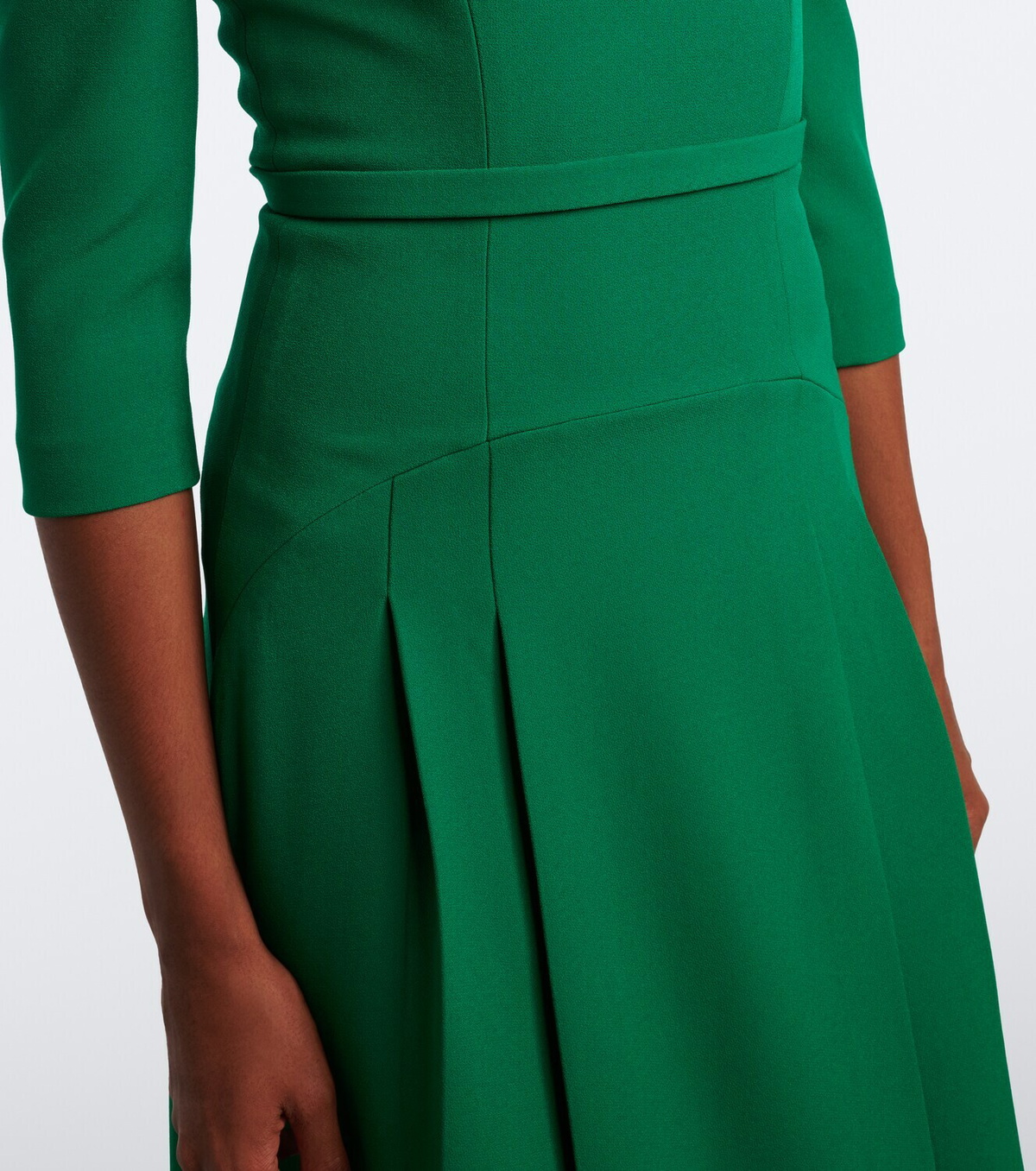 Safiyaa Amadora off-shoulder crêpe gown