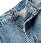 KAPITAL - Embroidered Appliquéd Denim Jeans - Blue