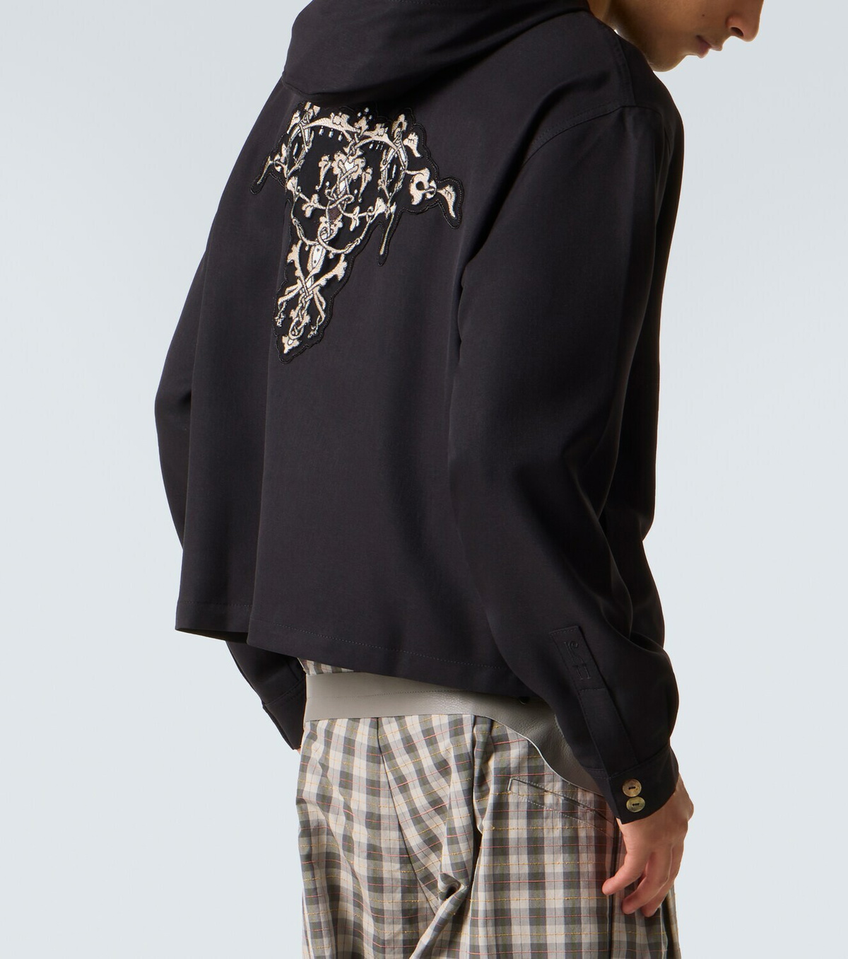 Kiko Kostadinov Slatina embroidered hoodie