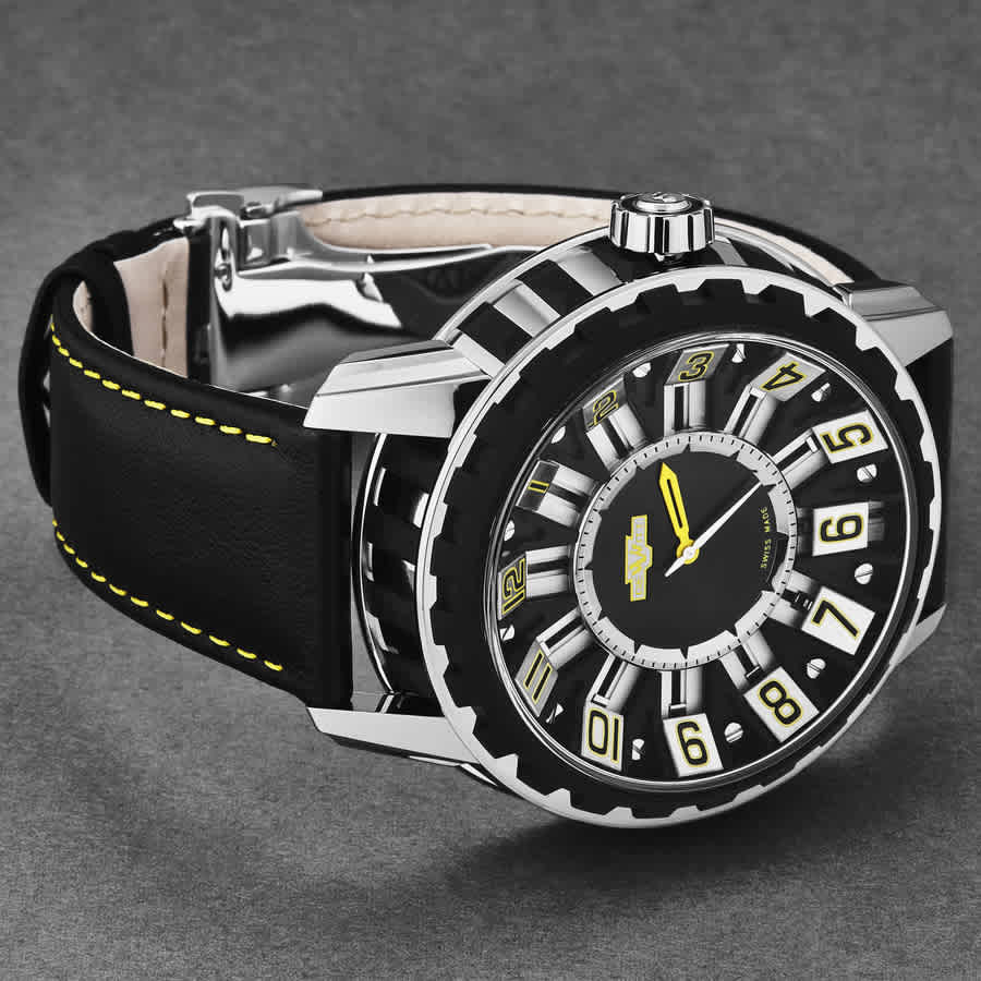DeWitt Academia Automatic Black Dial Mens Watch AC.SLD.005 RPB